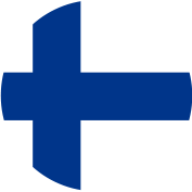 Finnish flag symbol, representing Finland, relevant to roofing and construction discussions in Knoxville.