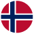 Norwegian flag symbolizing THP Roofing of Knoxville's commitment to quality roofing services and community connection.
