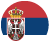 Serbian flag icon representing the cultural context relevant to THP Roofing of Knoxville's blog on roofing and blogging strategies.